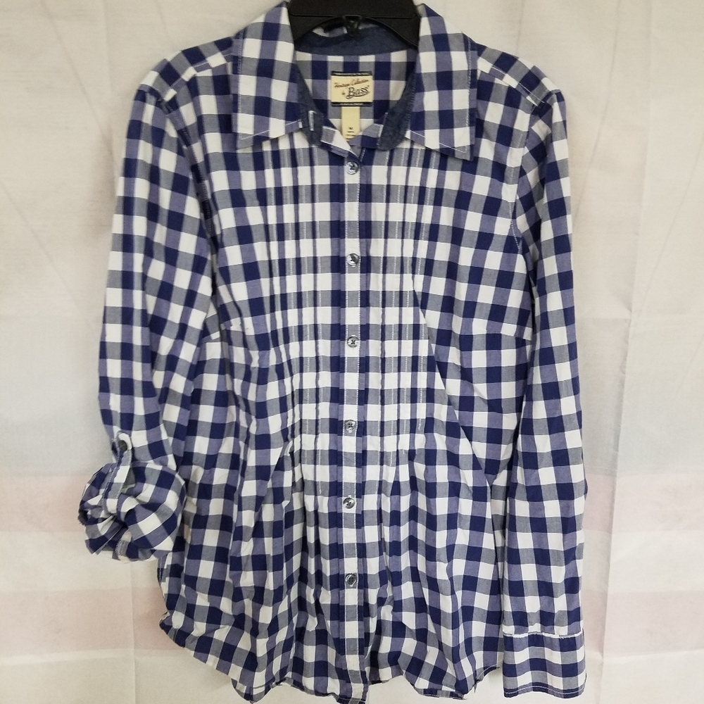 Bass Medium 100% Cotton Tuxedo Style Front